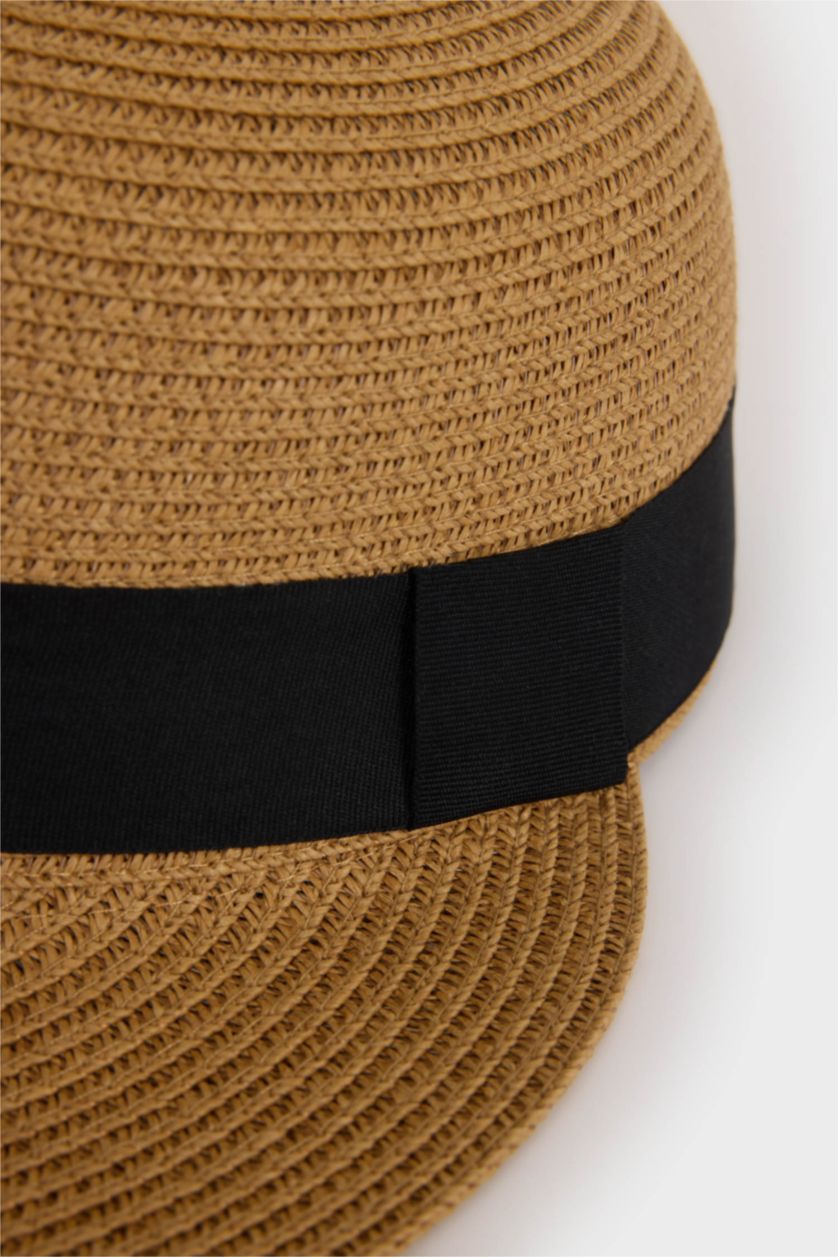 Woman Light Brown Woman Straw Hat