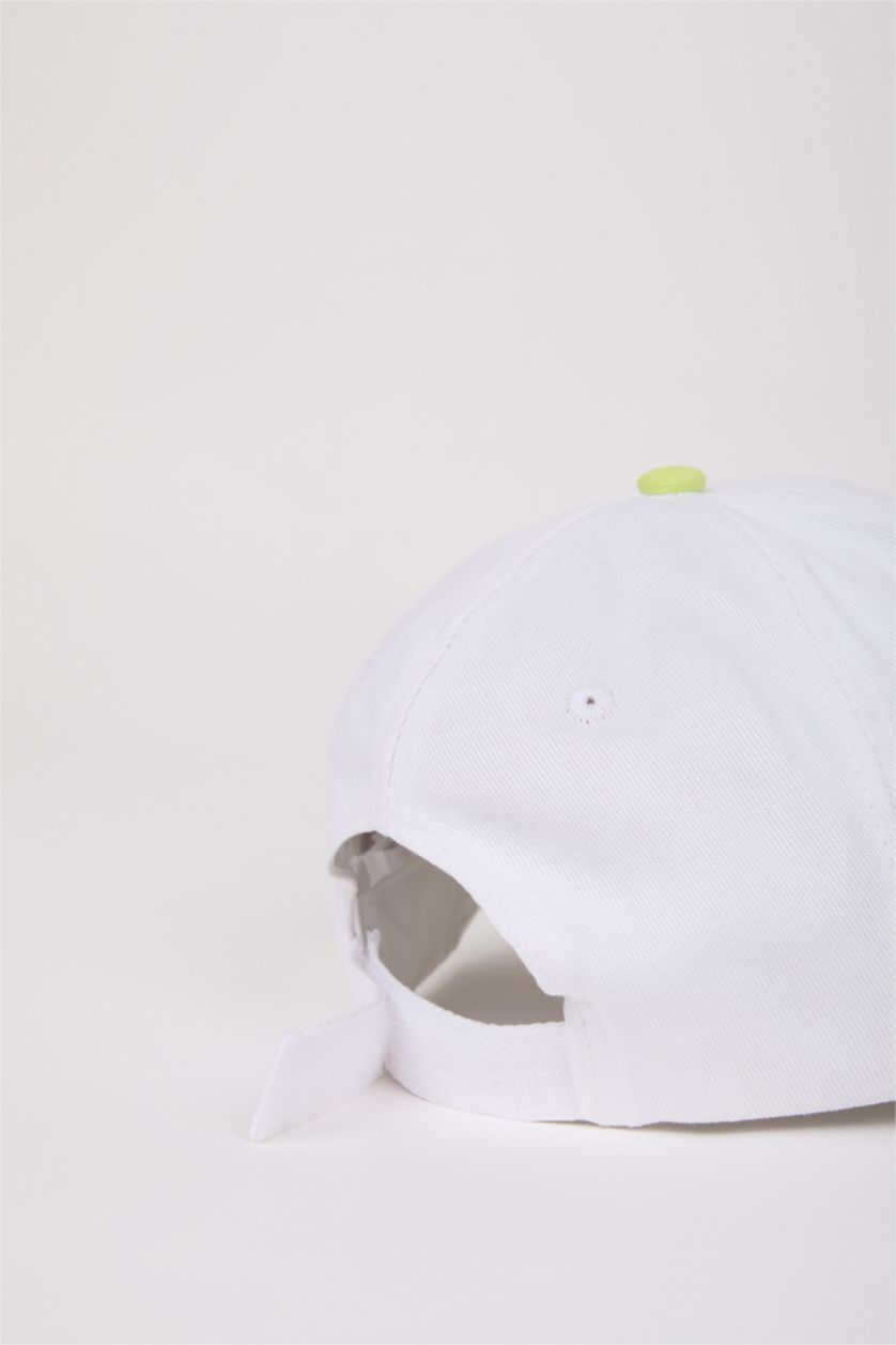 نساء أخضر فاتح قبعة بيسبول منسوج باتكيت