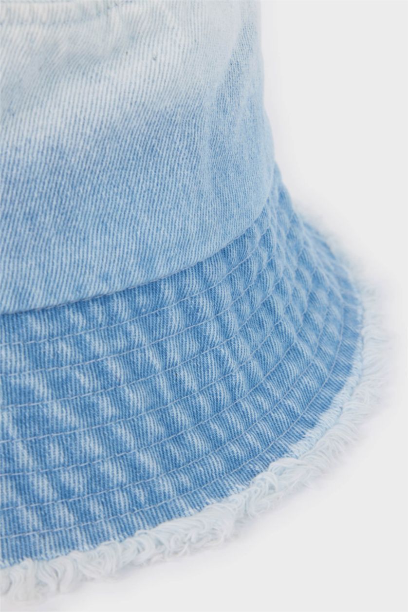 Kadın Jean Melanj Kadın Etiket Baskılı Dokuma Beyzbol Basketbol Şapkası