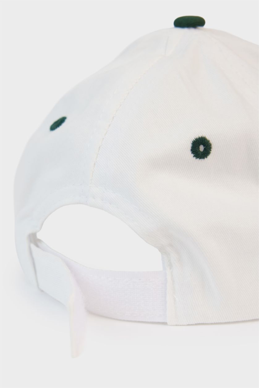 Erkek Çocuk - Genç Erkek Mint Marvel Avengers Etiket Baskılı Pamuklu Cap Şapka Erkek Çocuk