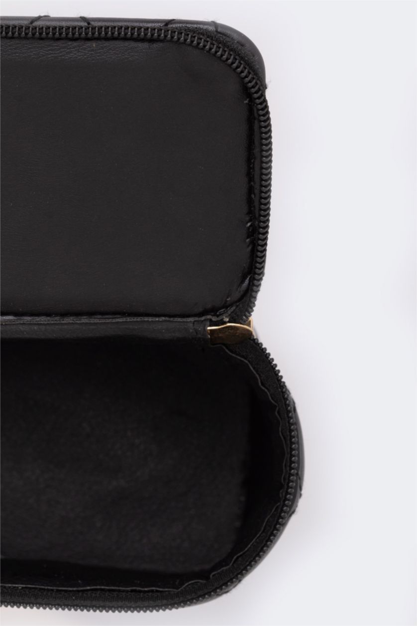 WOMAN Black Woman Faux Leather Shoulder Bag