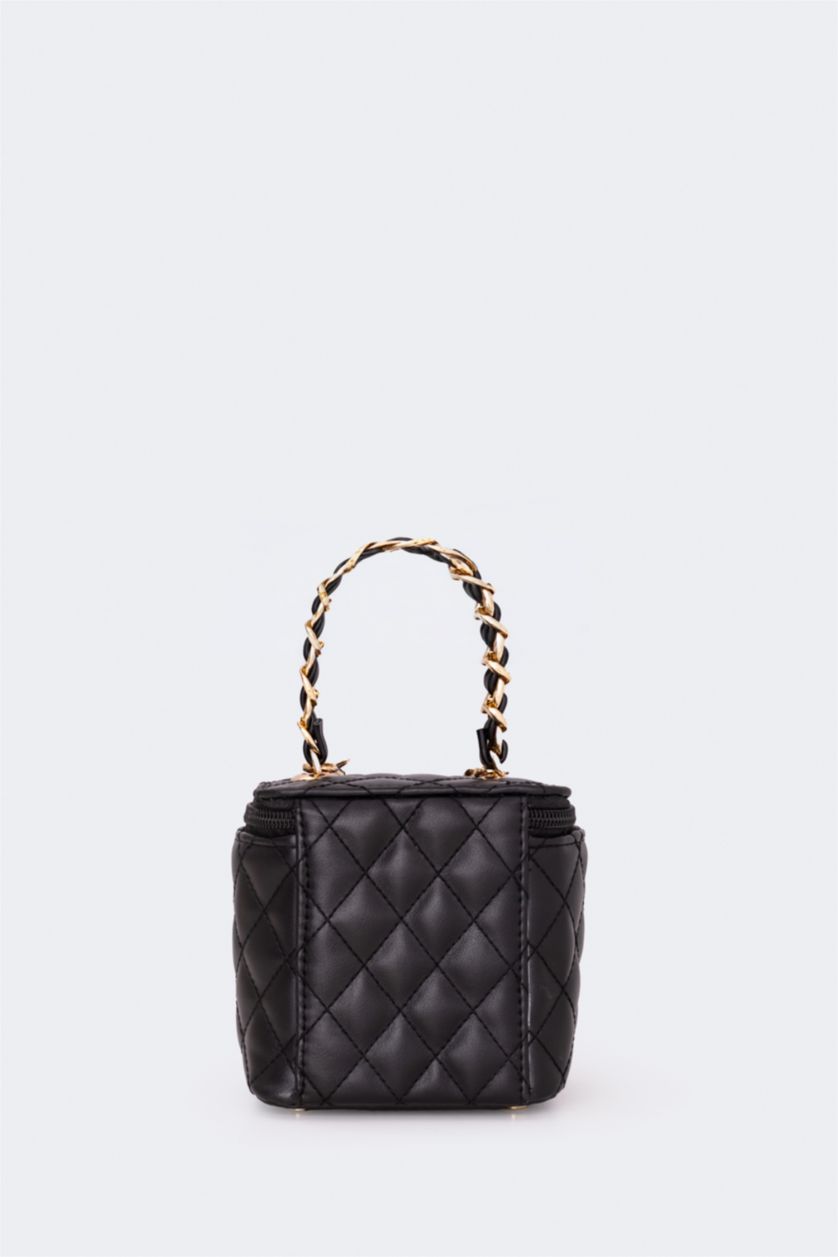 WOMAN Black Woman Faux Leather Shoulder Bag