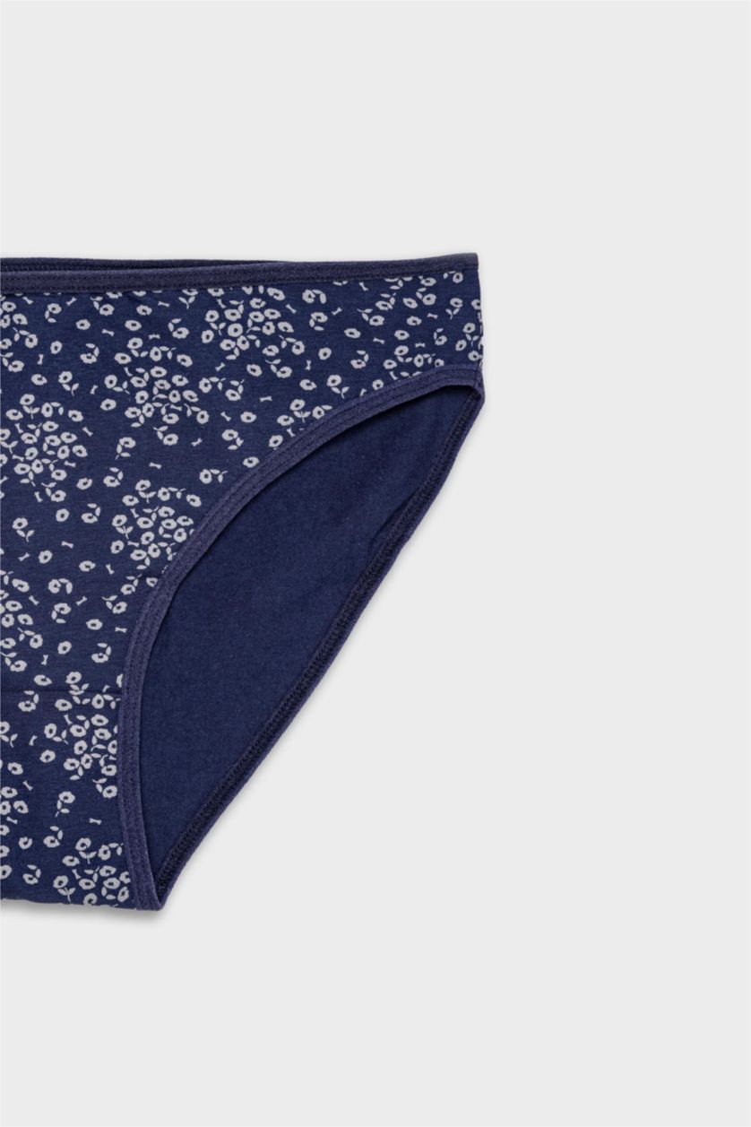 حريمي أزرق كلوت سليب Fall in Love من - 3 قطع