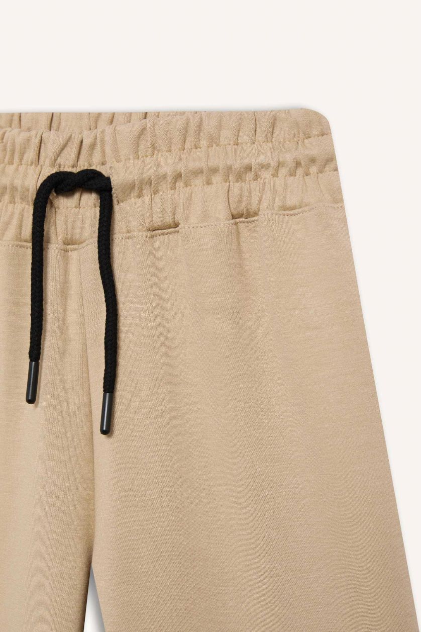 Kız Çocuk - Genç Kız Kum Beli Lastikli Cepli Jogger Eşofman Altı Kız Çocuk