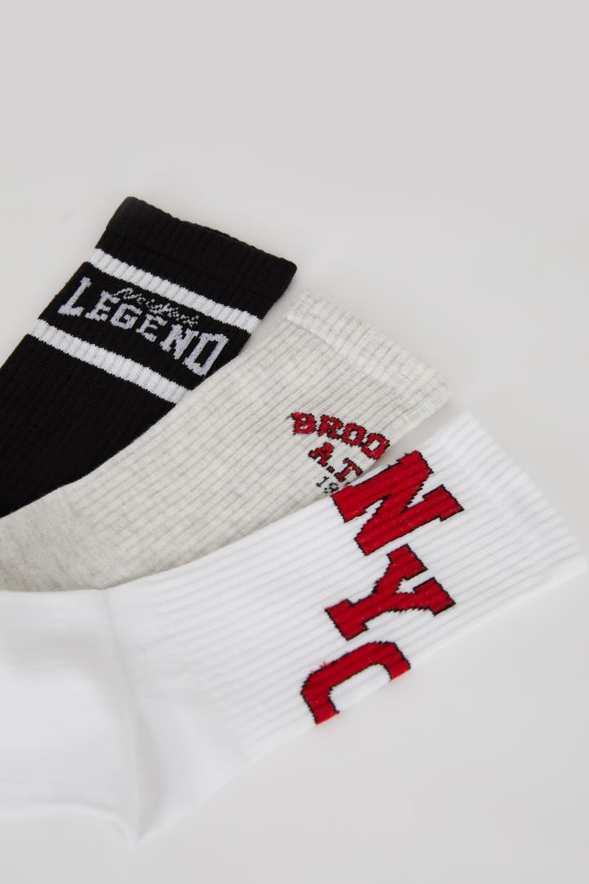 رجال Karma جوارب طويلة قطن - 3 قطع