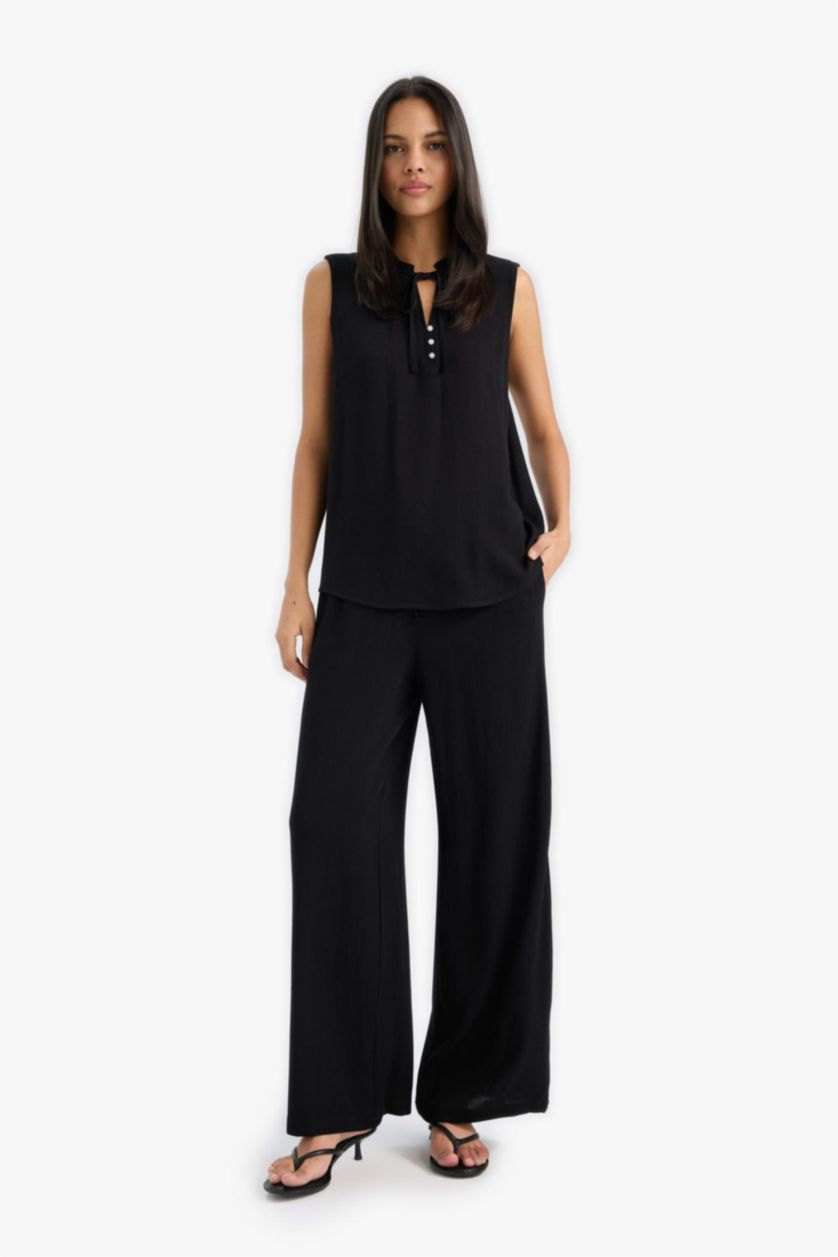 Kadın Siyah Plaj Kıyafeti