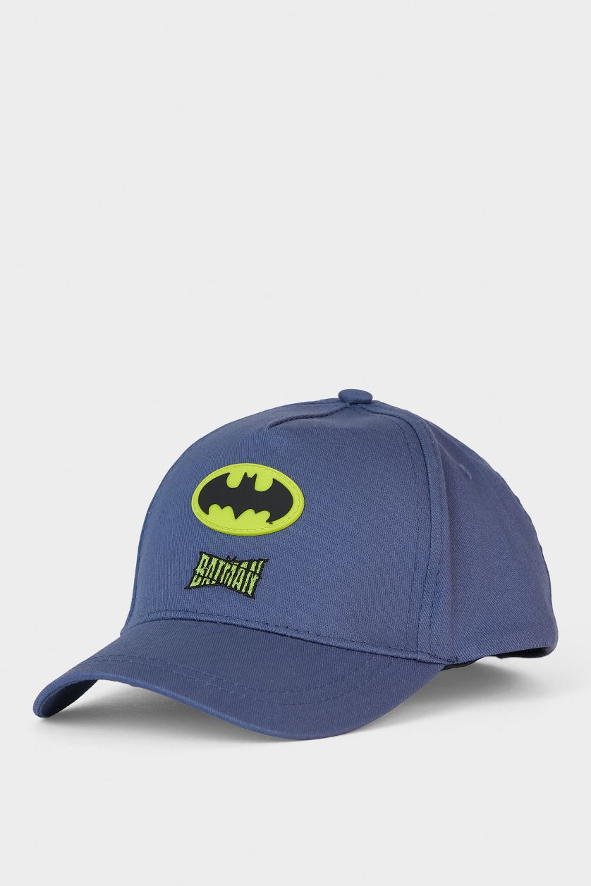 Erkek Çocuk - Genç Erkek Royal Batman Pamuklu Beyzbol Basketbol Şapkası Erkek Çocuk