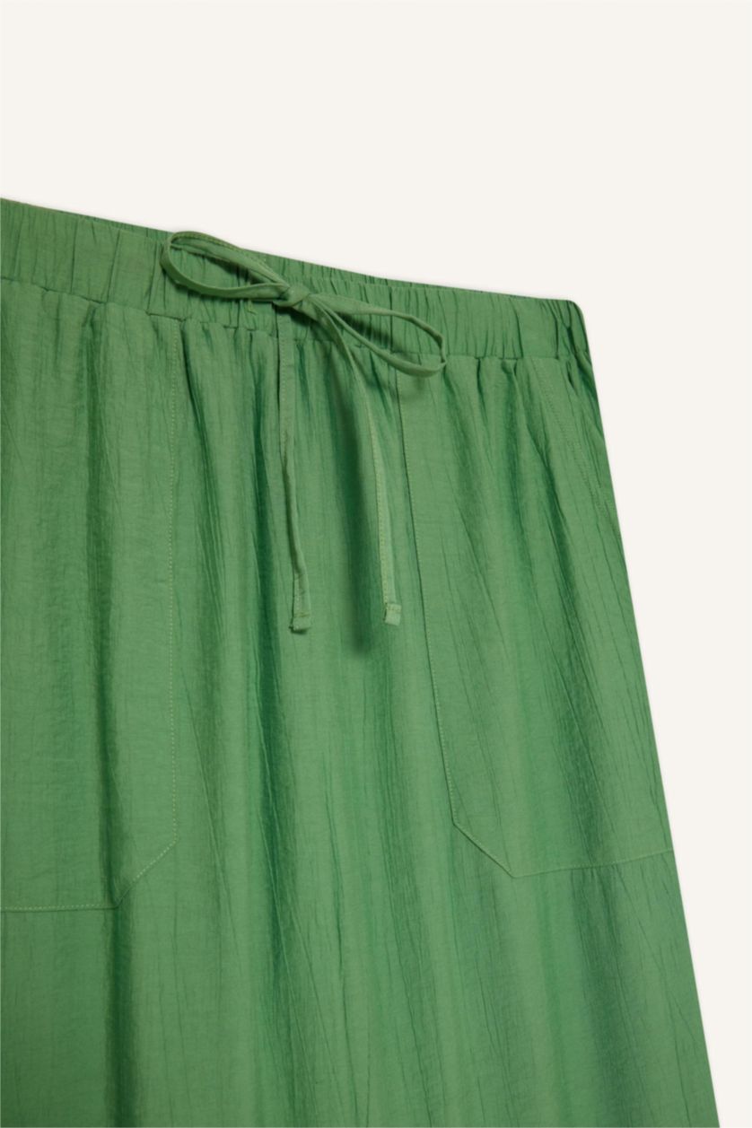 Woman Green Harem Printed Trousers