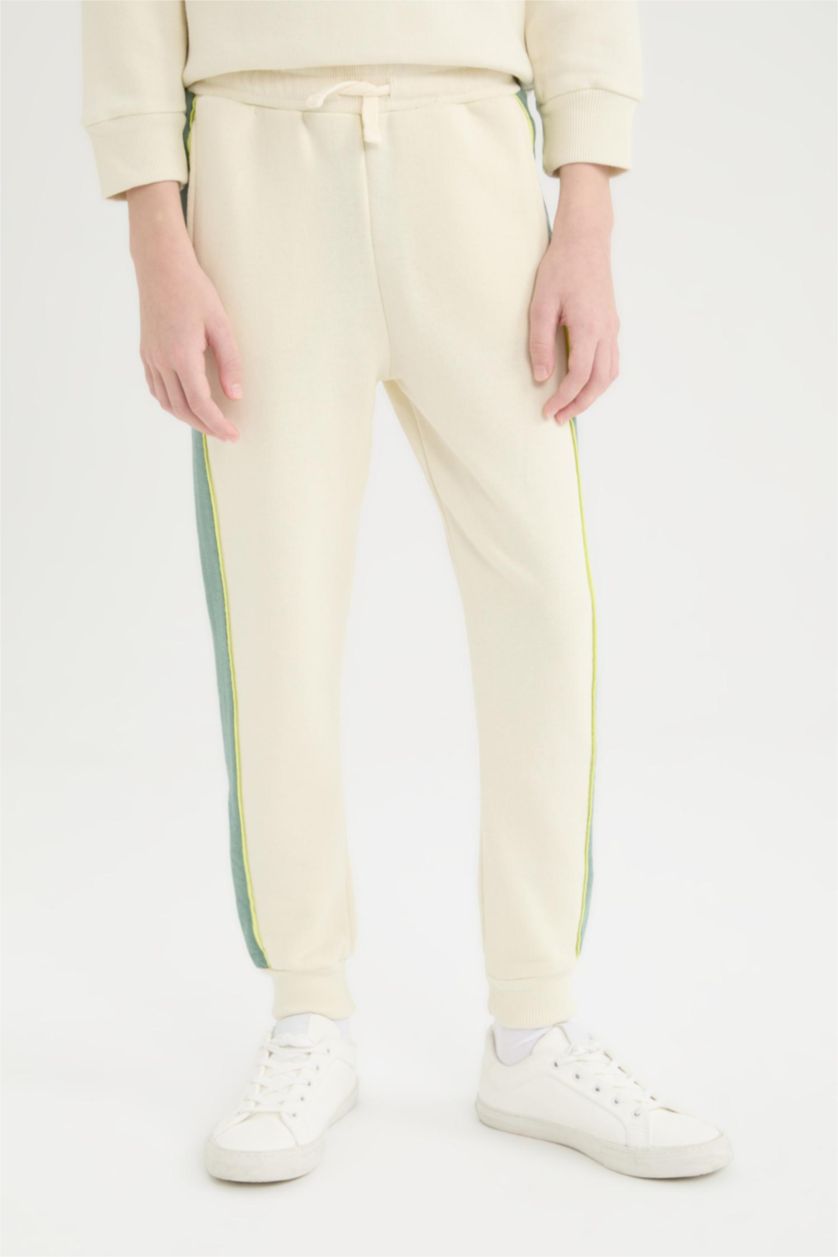 Erkek Çocuk - Genç Erkek Kum Erkek Çocuk 2'li Takım Sweatshirt Eşofman Altı