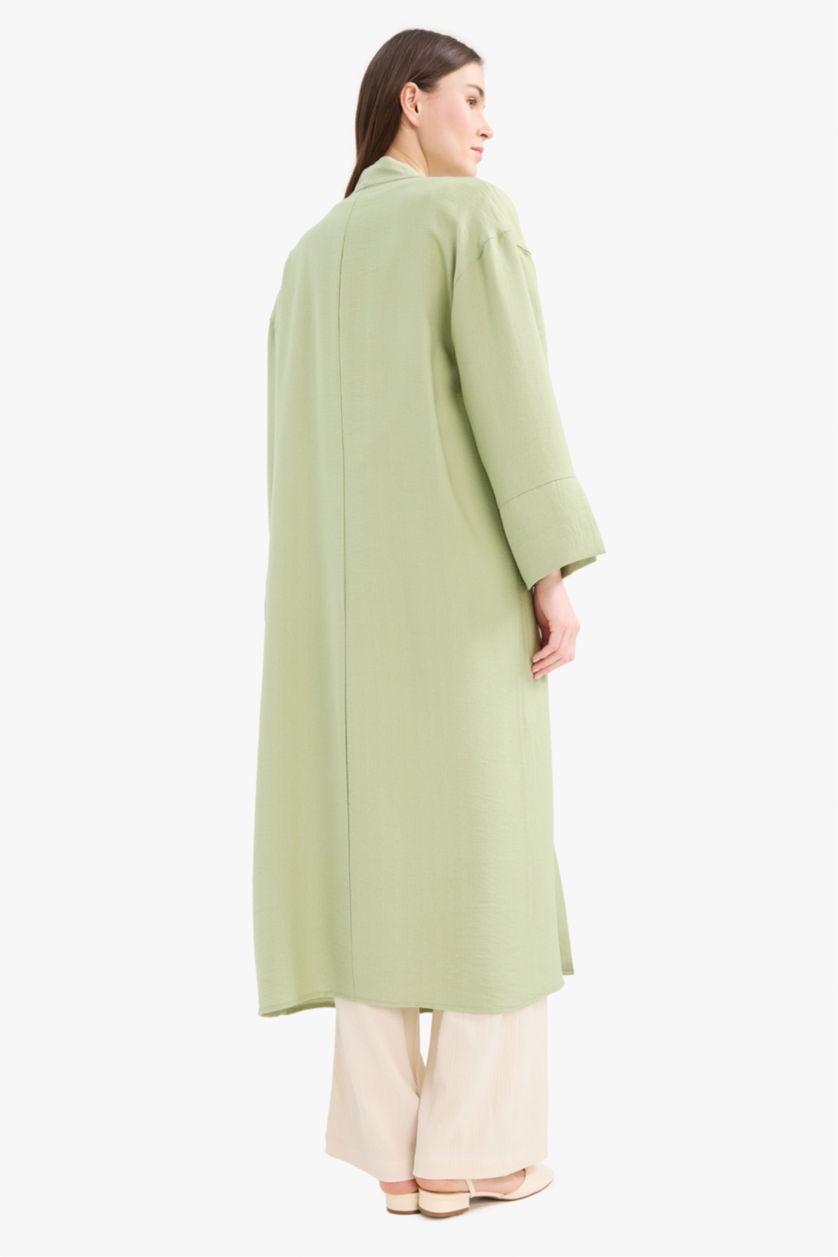 FEMME Bleu Kimono long à Coupe décontractée