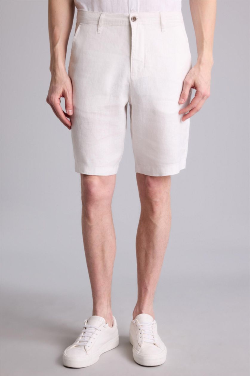 رجال اوف وايت Regular Fit Linen