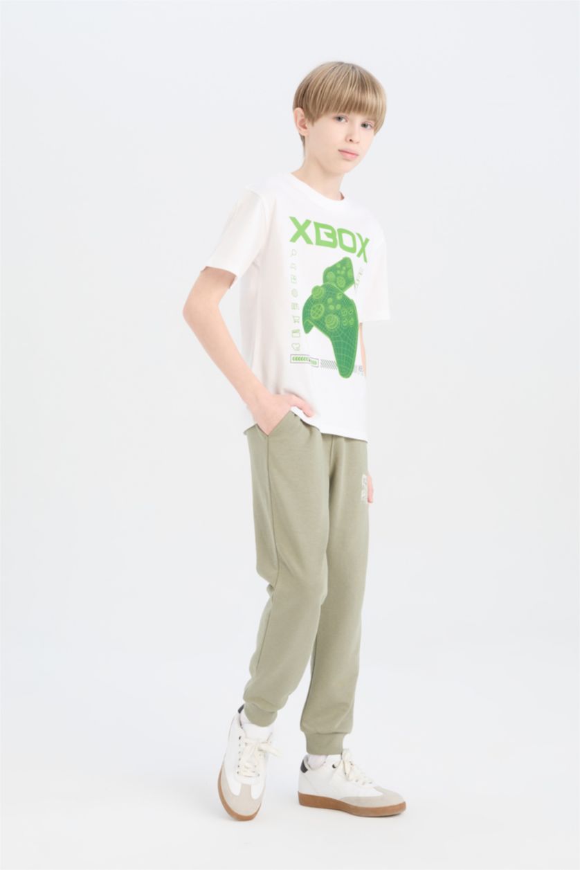 BOYS & TEENS Khaki Boy Printed Sweatpants