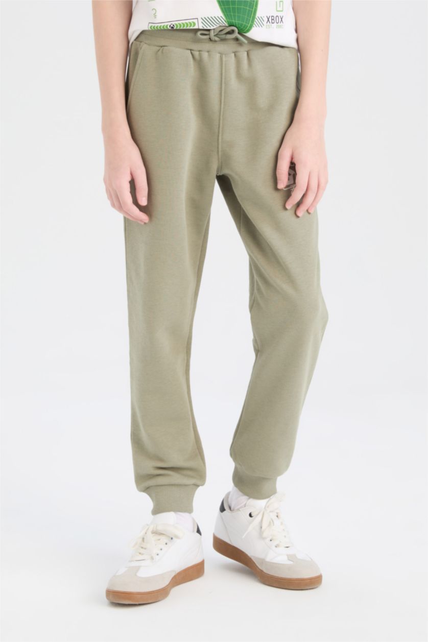 BOYS & TEENS Khaki Boy Printed Sweatpants