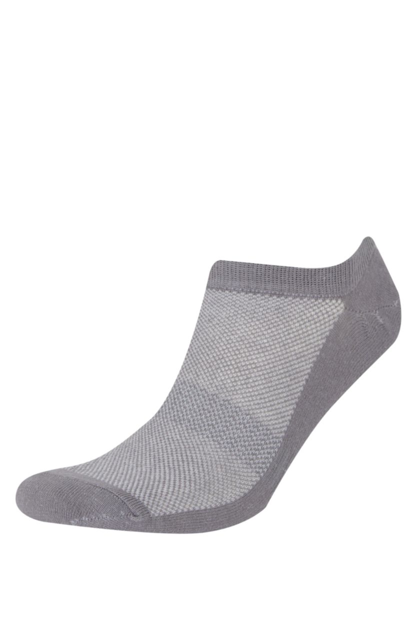 Erkek Karma Erkek 3'lü Pamuklu Sneaker Çorap