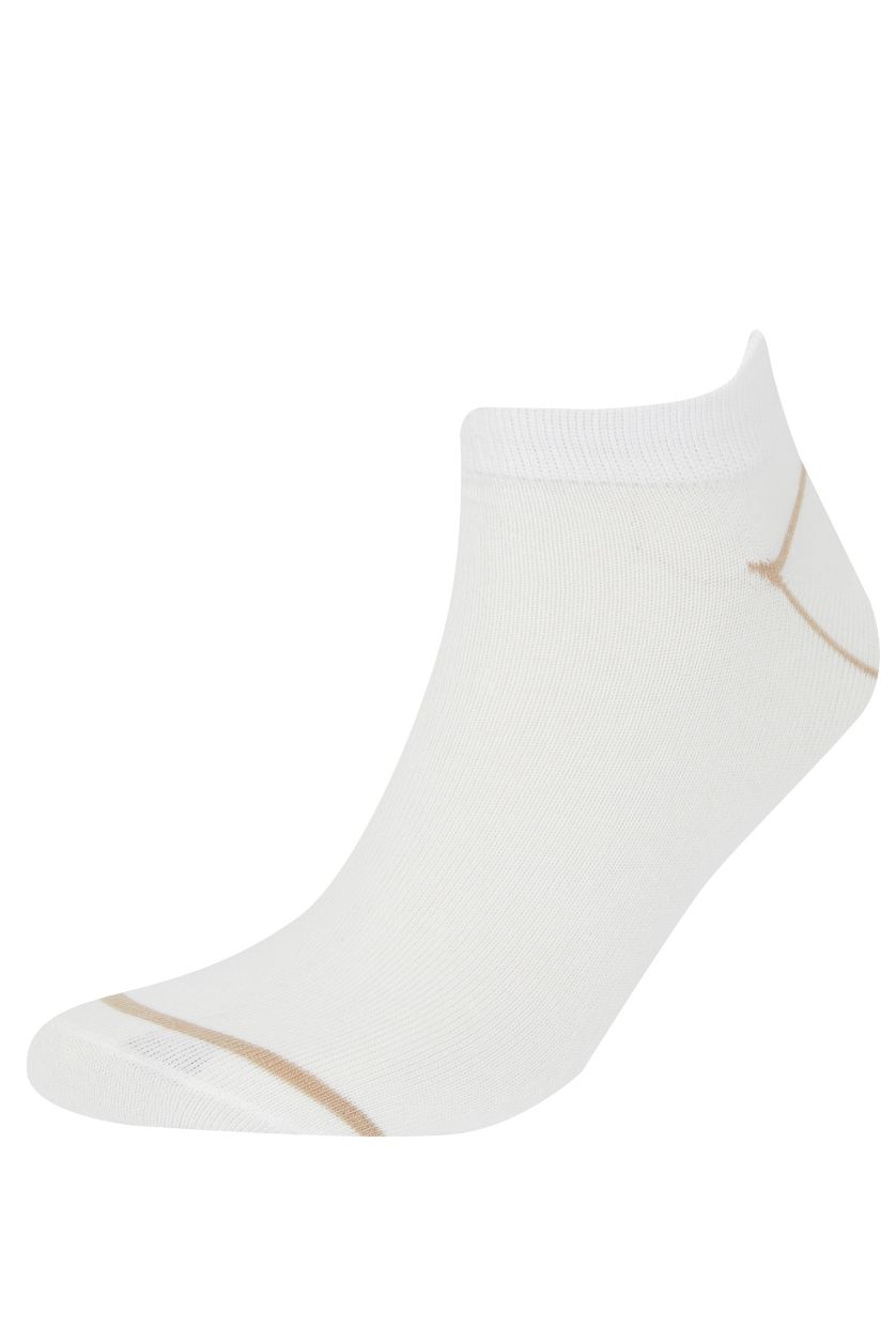 HOMME Blanc Lot de 5 paires de Chaussettes courtes en coton pour homme