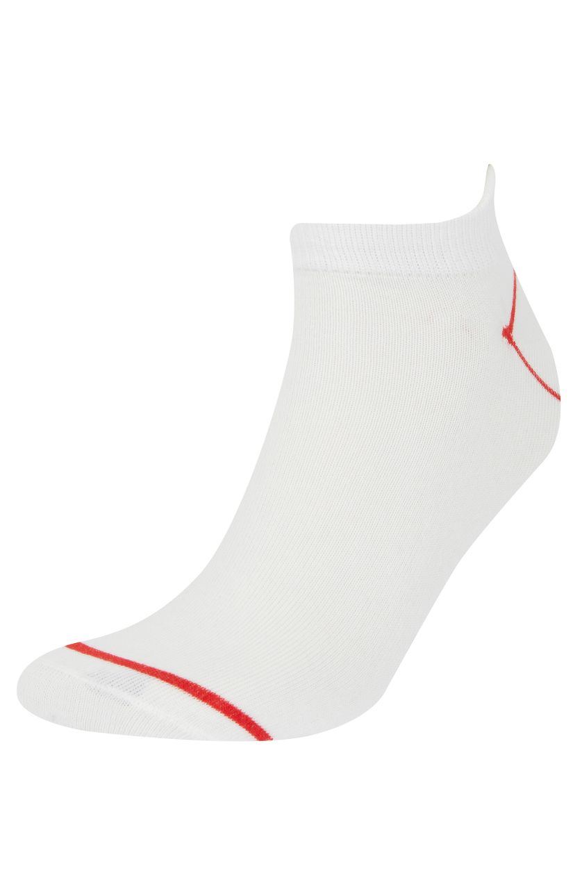 HOMME Blanc Lot de 5 paires de Chaussettes courtes en coton pour homme