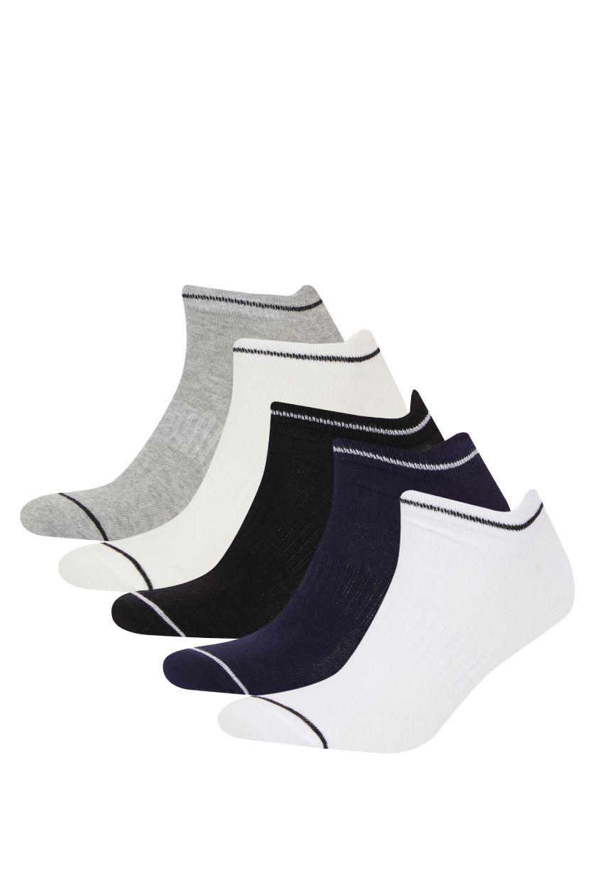 رجال Karma جوارب قصيرة قطن للرجال - 5 قطع