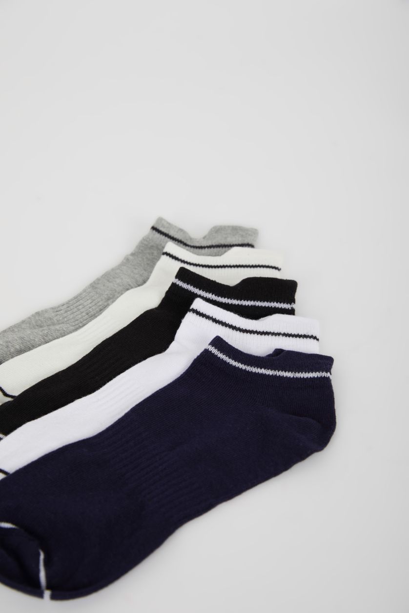 رجال Karma جوارب قصيرة قطن للرجال - 5 قطع