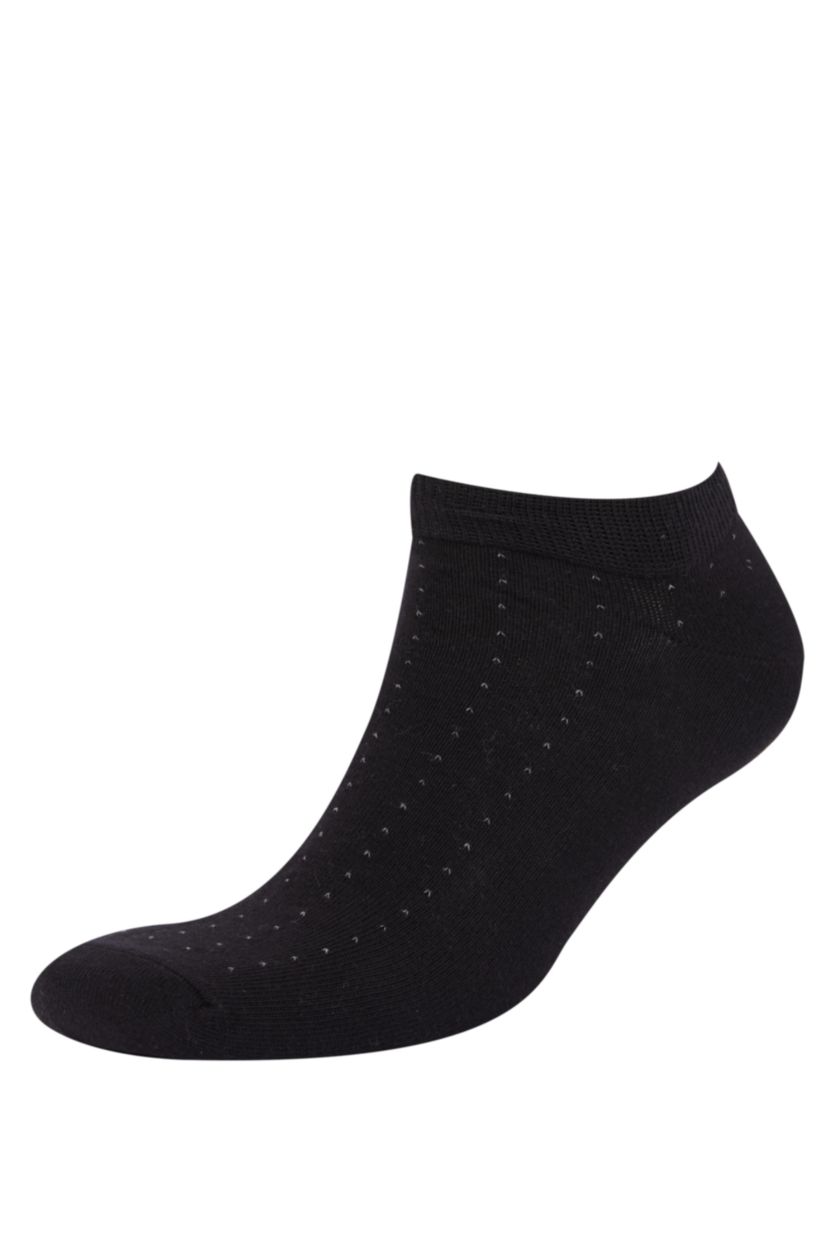HOMME Noir Lot de 5 paires de chaussettes courtes en coton pour homme
