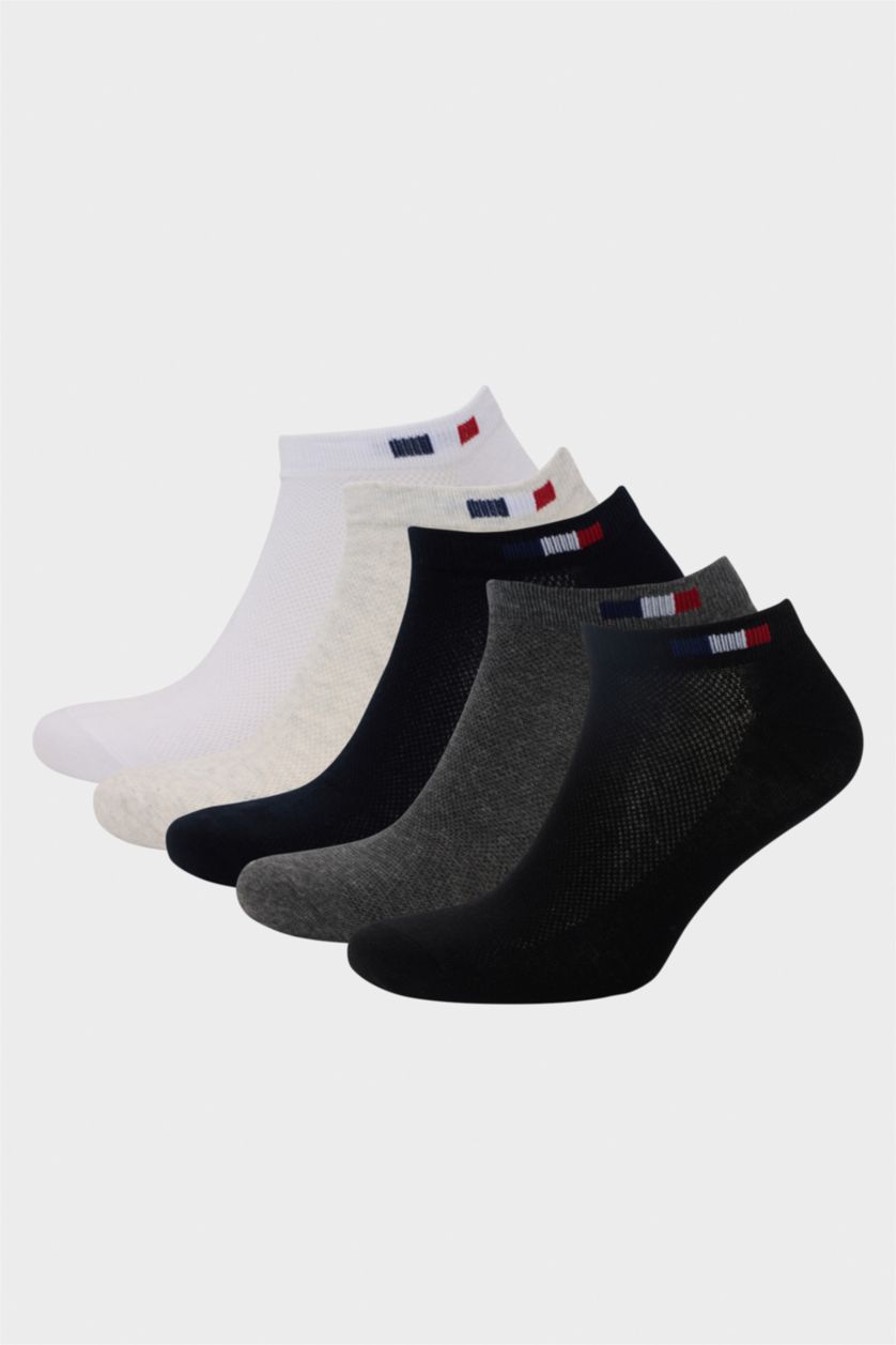 HOMME Karma Lot de 5 paires de Chaussettes courtes en coton pour homme