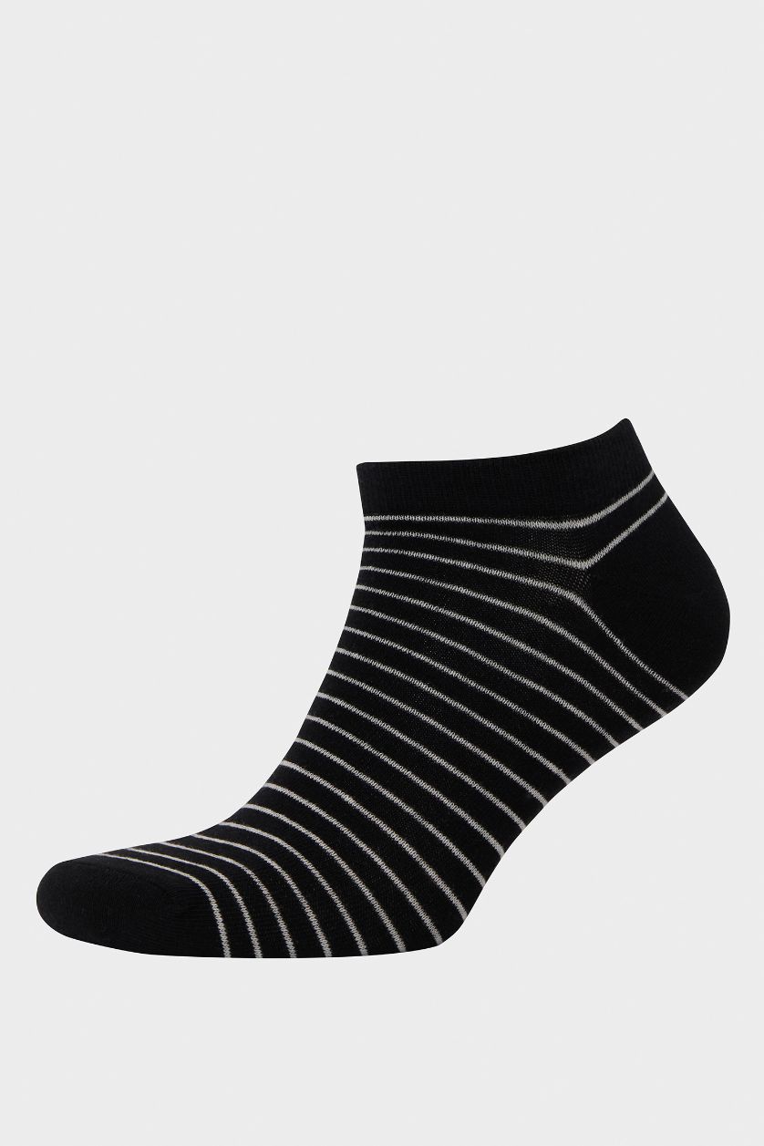 Erkek Karma Erkek 5'li Pamuklu Patik Çorap