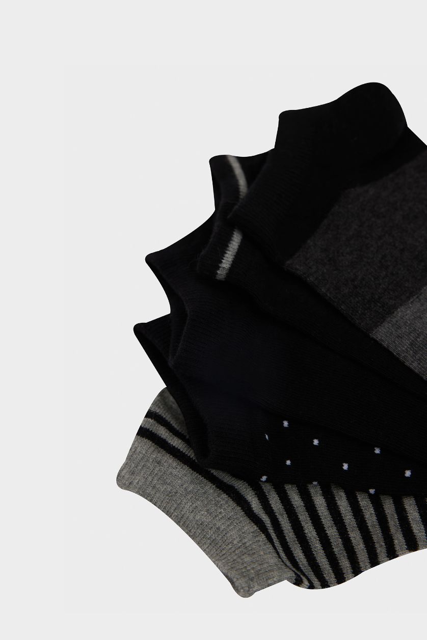 HOMME Karma Lot de 5 paires de Chaussettes courtes en coton pour homme