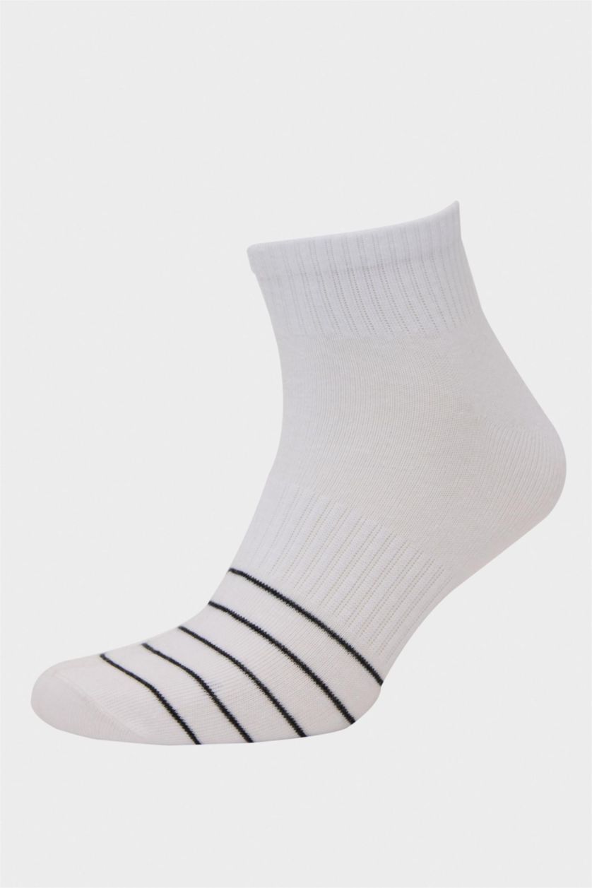 Erkek Karma Erkek 5'li Pamuklu Patik Çorap