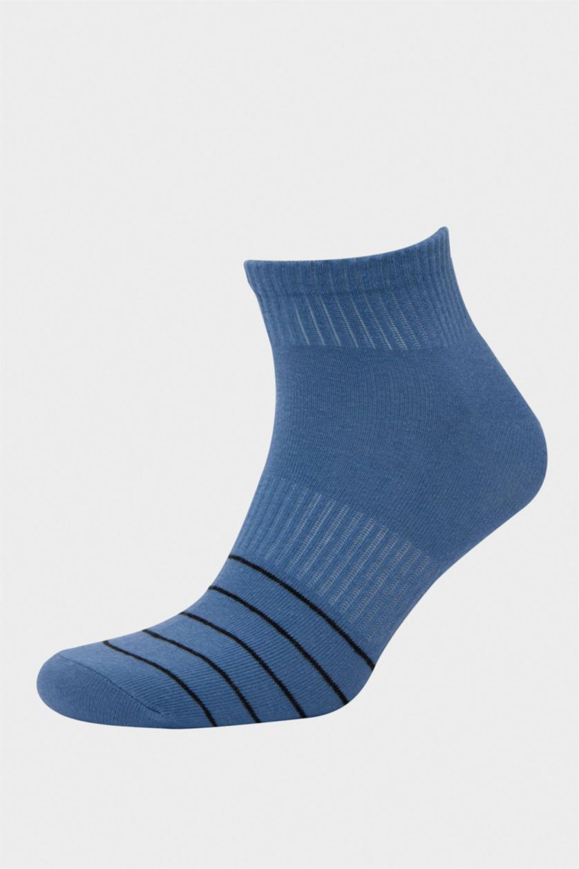 Erkek Karma Erkek 5'li Pamuklu Patik Çorap