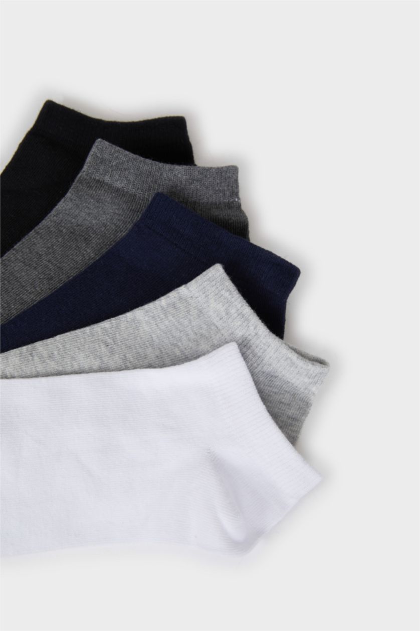 HOMME Karma Lot de 5 paires de Chaussettes courtes en coton pour homme