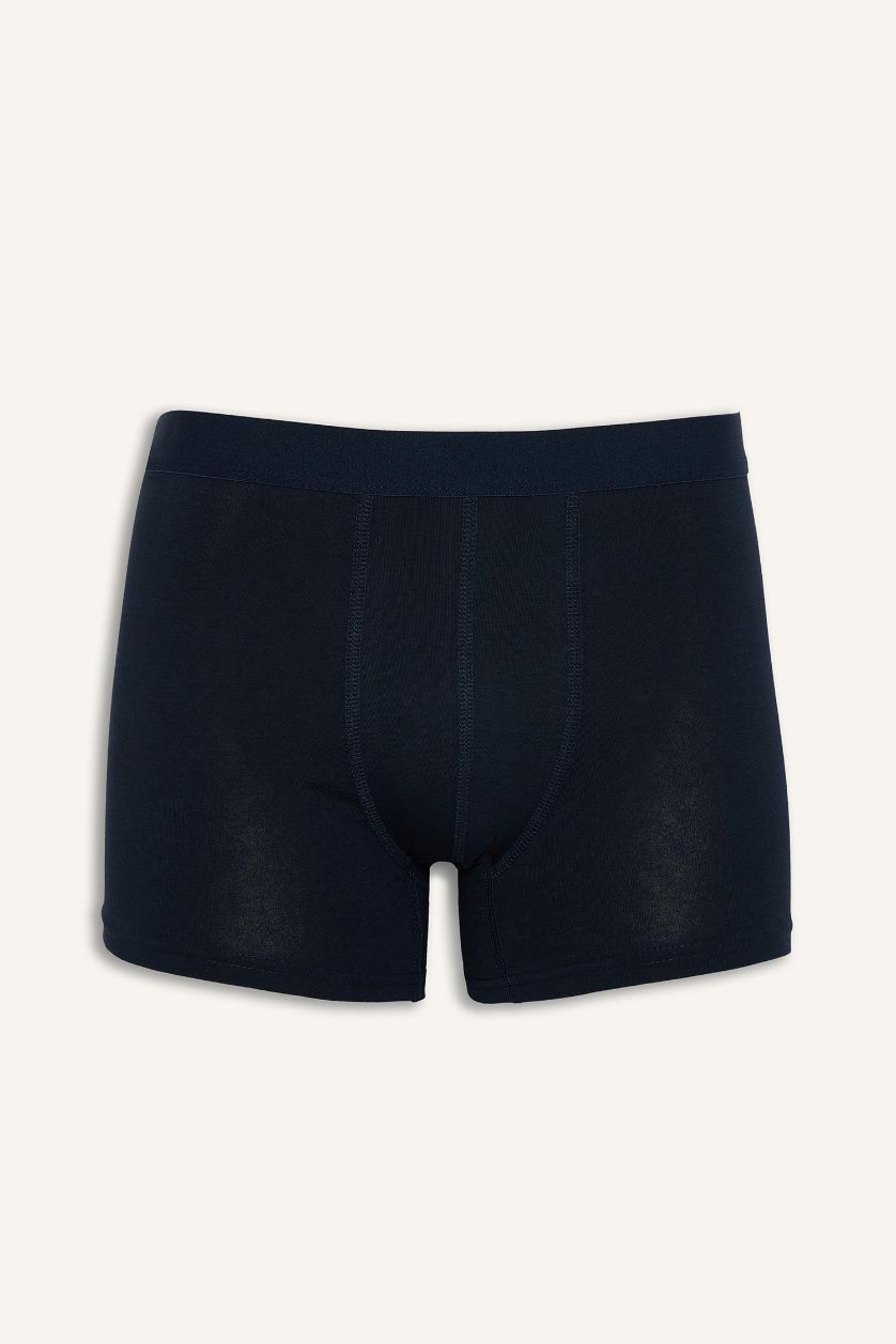 Erkek Mor Regular Fıt 3'lü Boxer