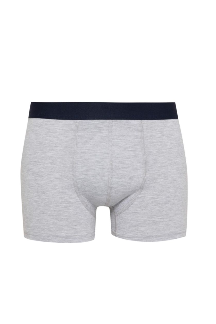 Erkek Lacivert Regular Fıt 3'lü Boxer