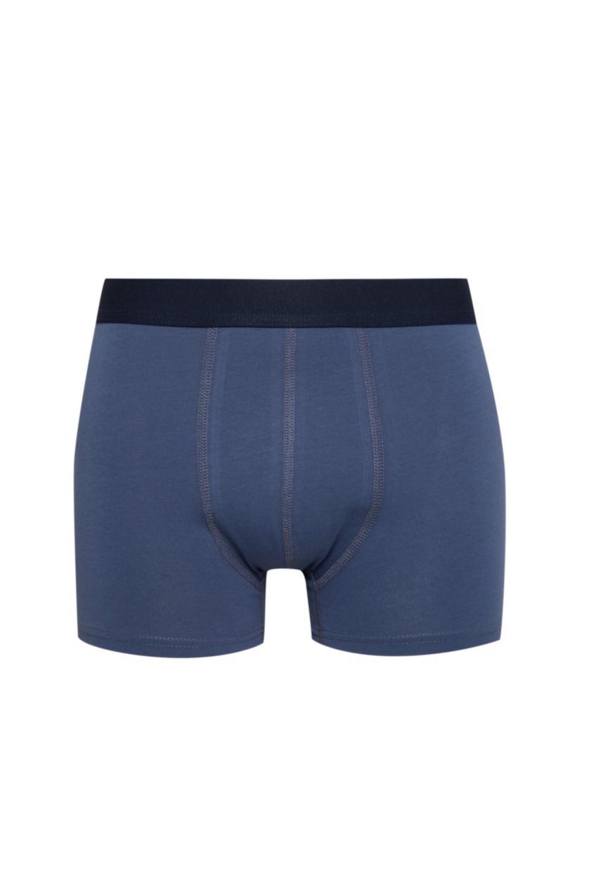 Erkek Lacivert Regular Fıt 3'lü Boxer