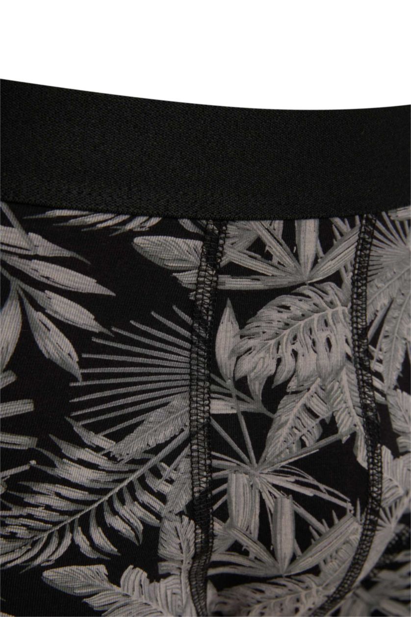 Erkek Siyah Regular Fıt 3'lü Boxer