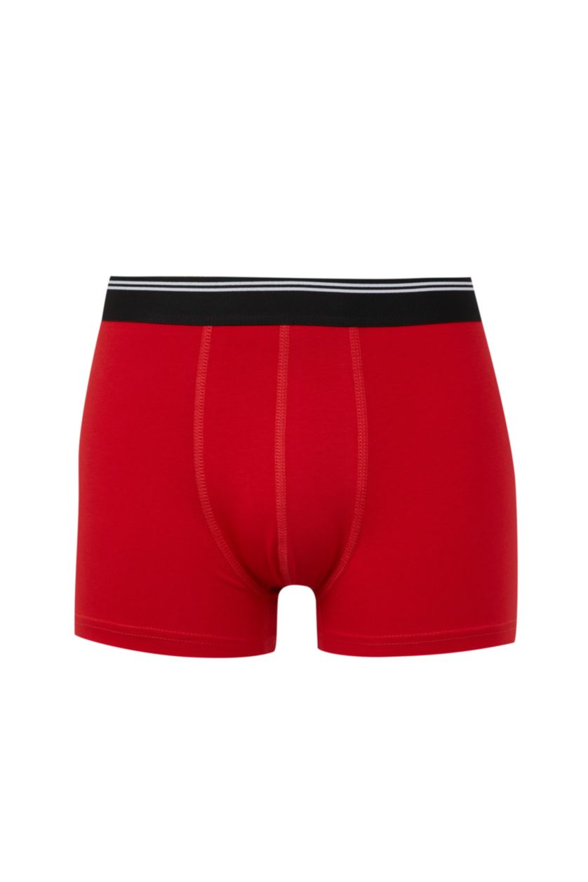 Erkek Siyah Regular Fıt 3'lü Boxer