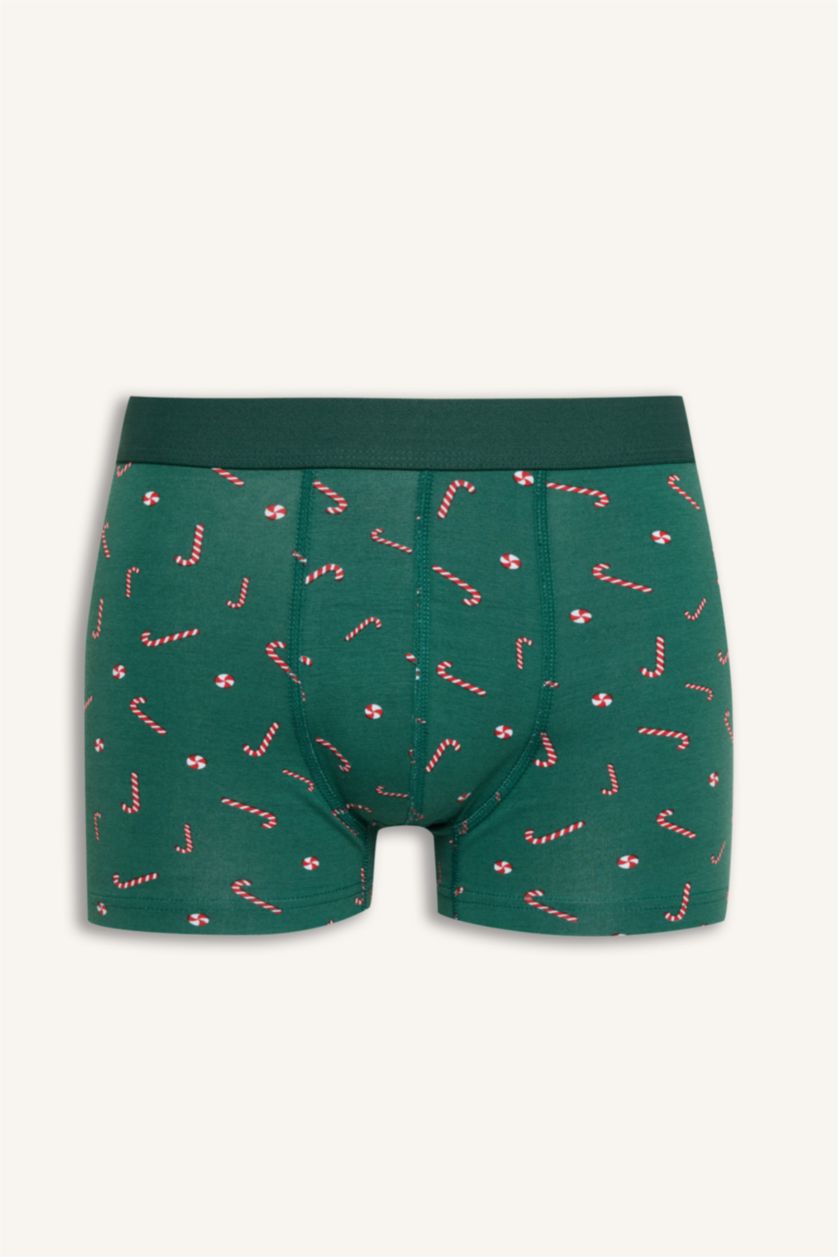 Man Green Man Christmas Themed Boxer