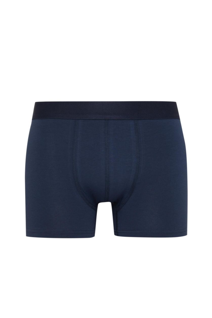 Erkek Lacivert Regular Fit 3'lü Boxer