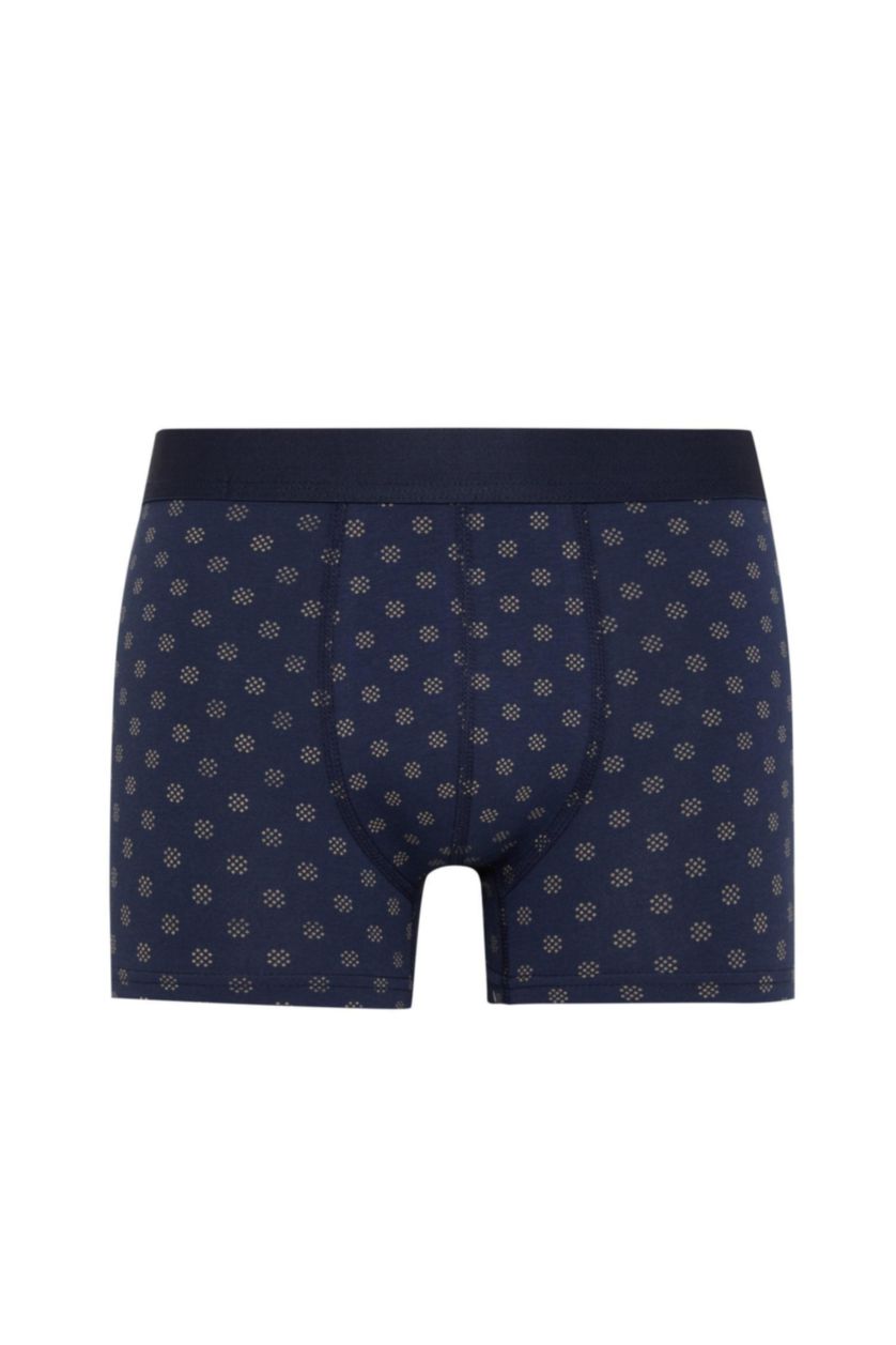 Erkek Lacivert Regular Fit 3'lü Boxer
