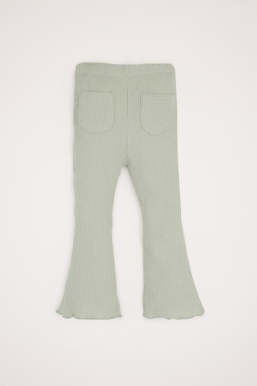 Baby Girl Mint Baby Girl Flare Leggings