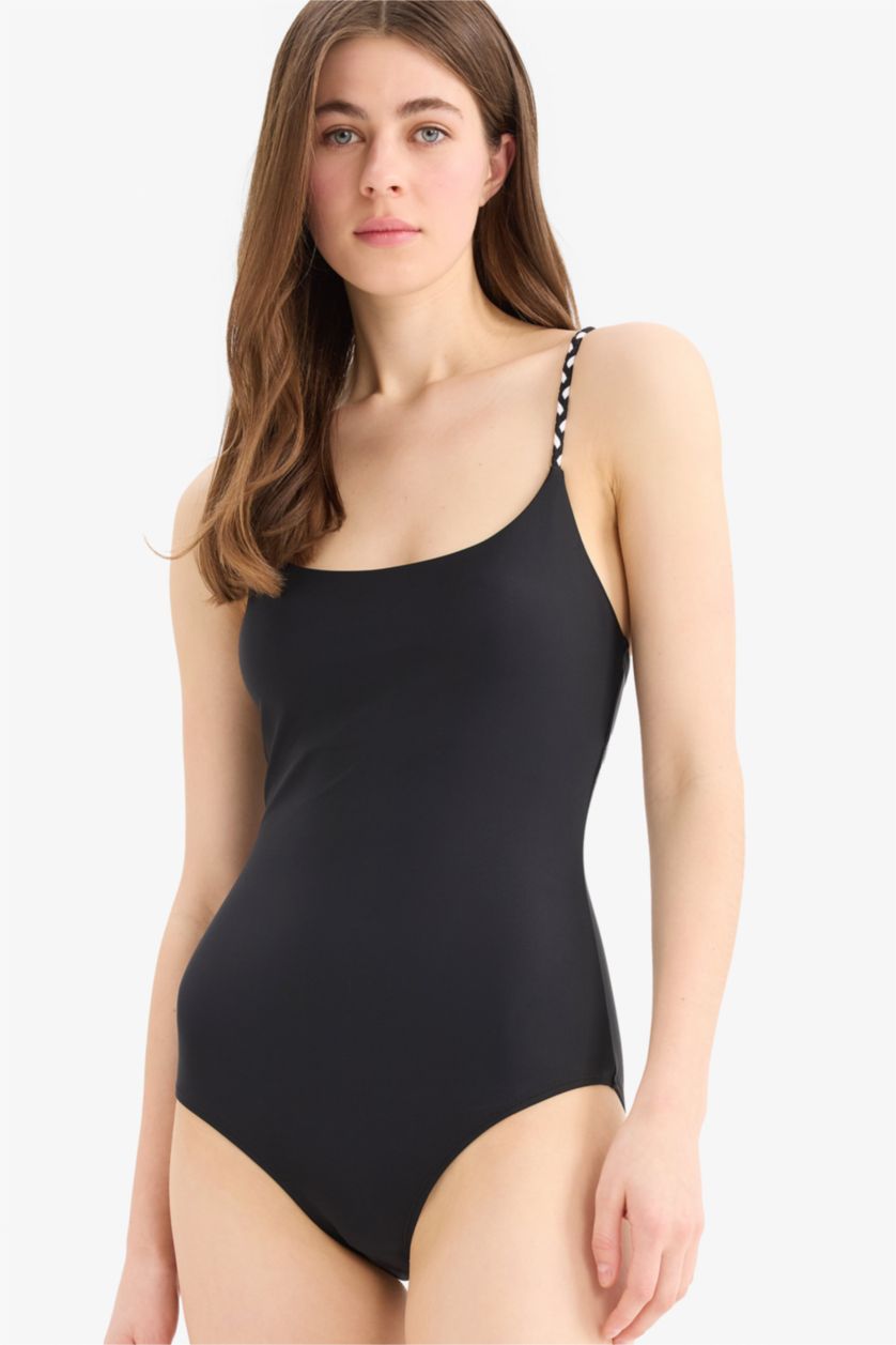 Женщины Черный Купальник Fall in Love Regular Fit