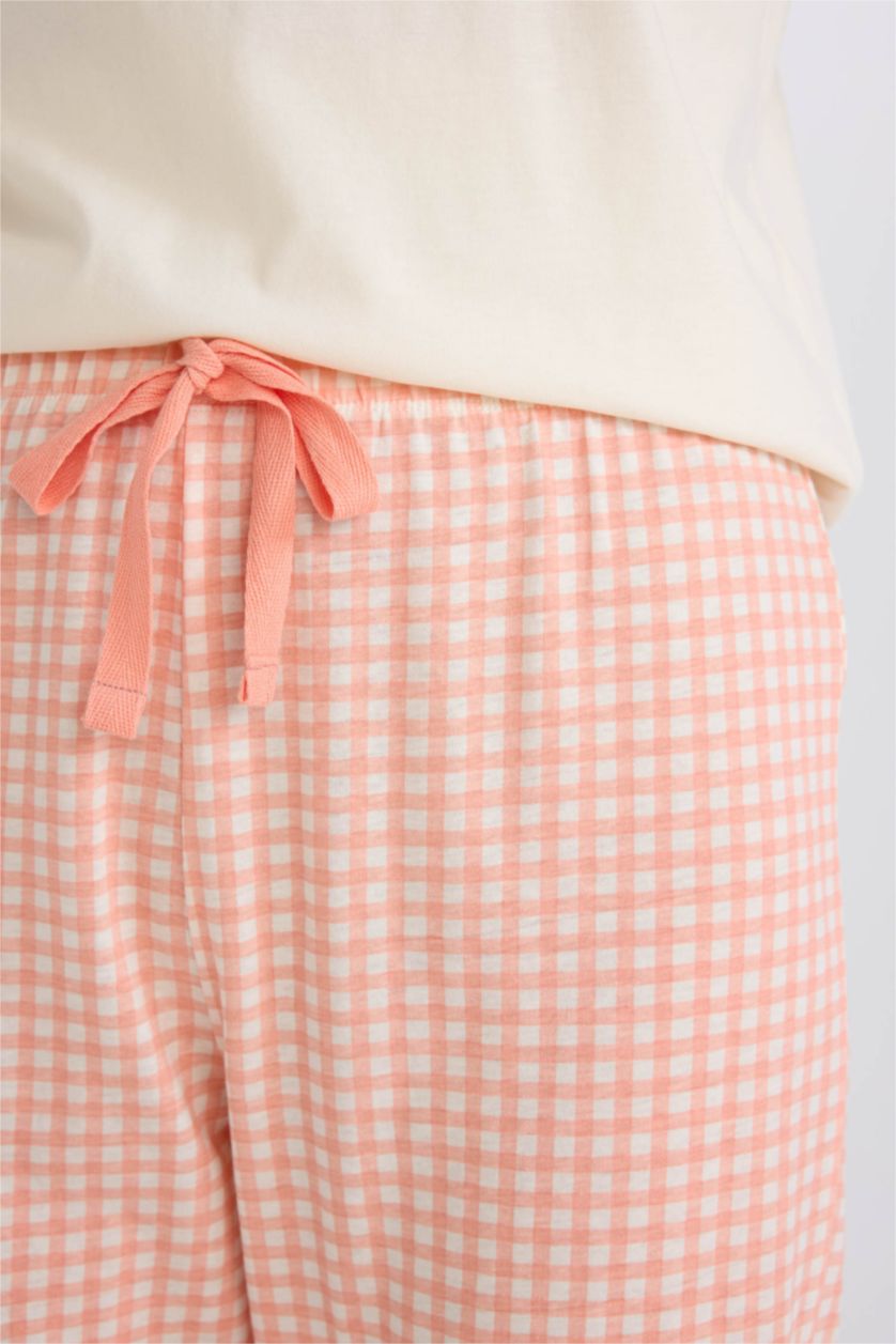 نساء سيموني طقم بيجاما تيشيرت بأكمام قصيرة و سروال من Fall in Love - قطعتين