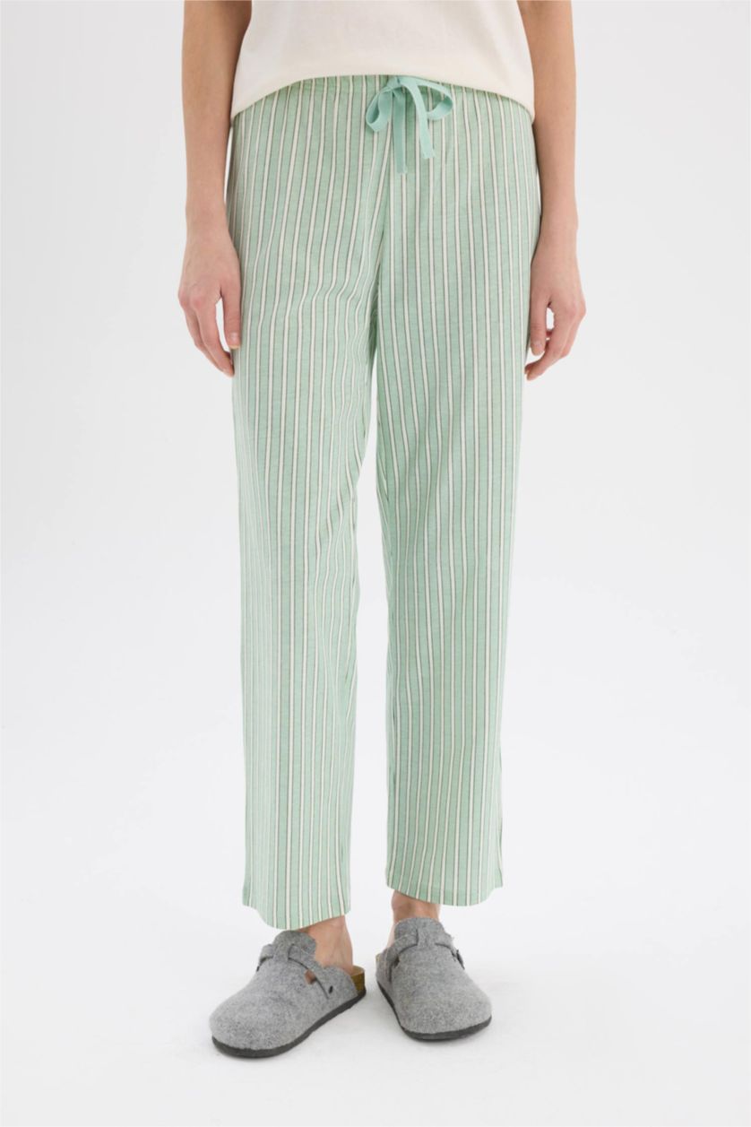 FEMME Bleu Ensemble Pyjama T-shirt et Pantalon de Fall in Love