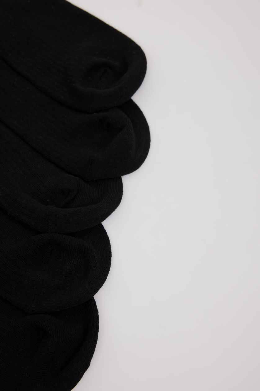 MAN Black Man 5 Piece Short Socks