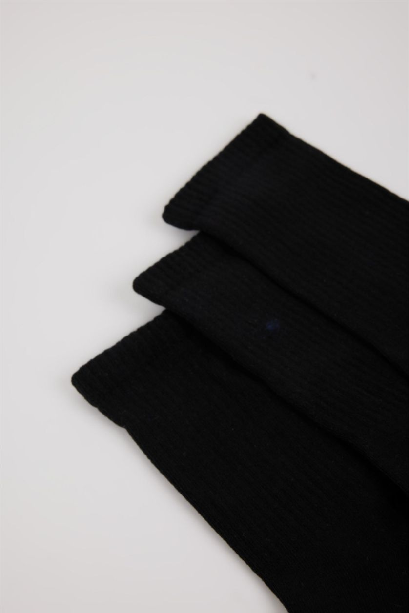 HOMME Noir 3 piece Cotton Long sock