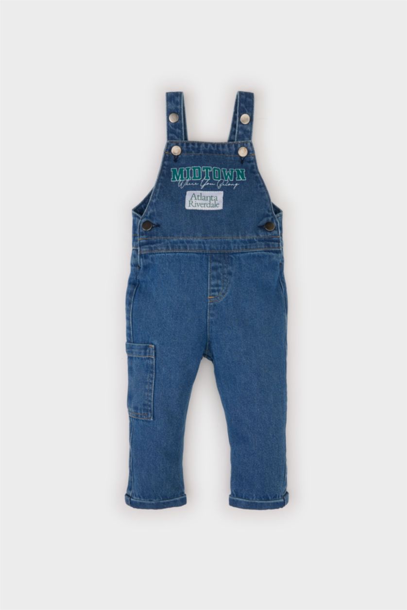 طفل صغير أزرق جمبسوت جينز بيبي اولادي