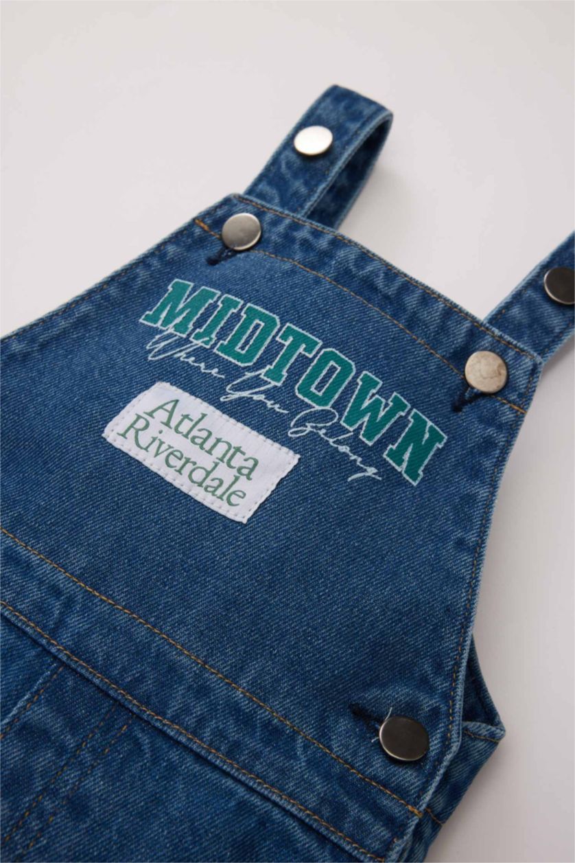 طفل صغير أزرق جمبسوت جينز بيبي اولادي