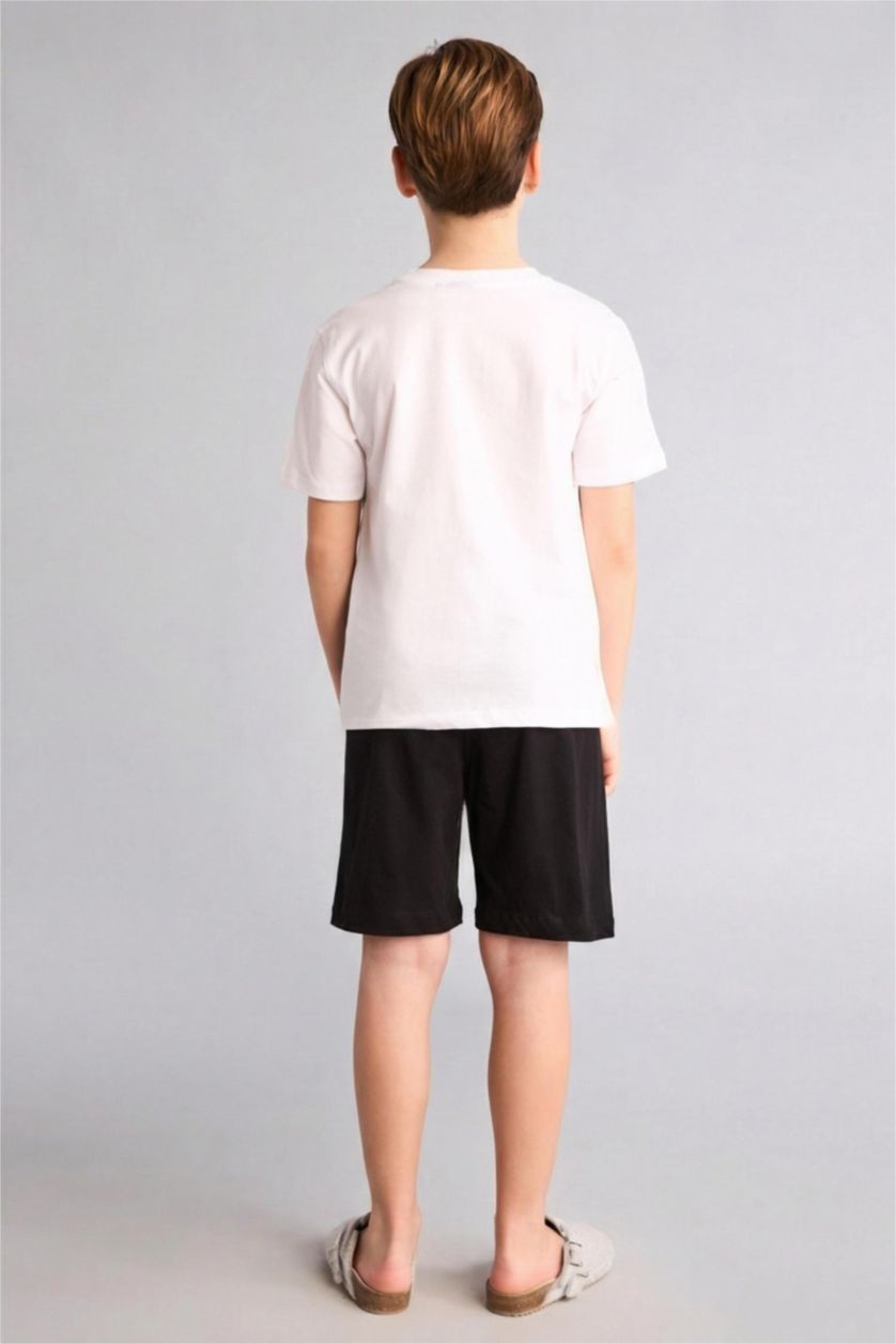 Erkek Çocuk - Genç Erkek Beyaz Star Wars Regular Fıt 2'li Pijama Takımı Erkek Çocuk