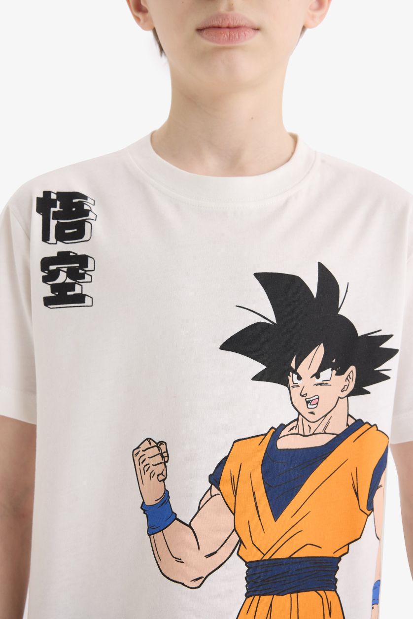 أولادي اوف وايت طقم بيجاما اولادي شورت وتيشيرت أبيض قصة عادية - قطعتين