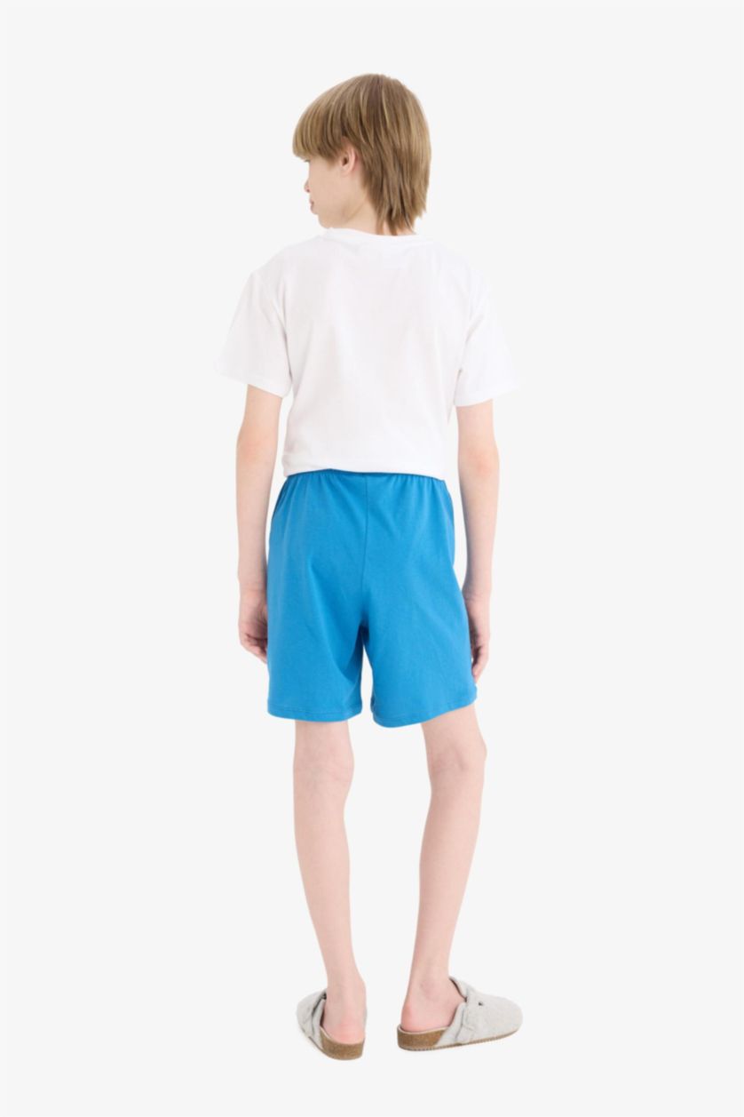 أولاد أبيض بيجامة قصة عادية من سبايدرمان من قطعتين