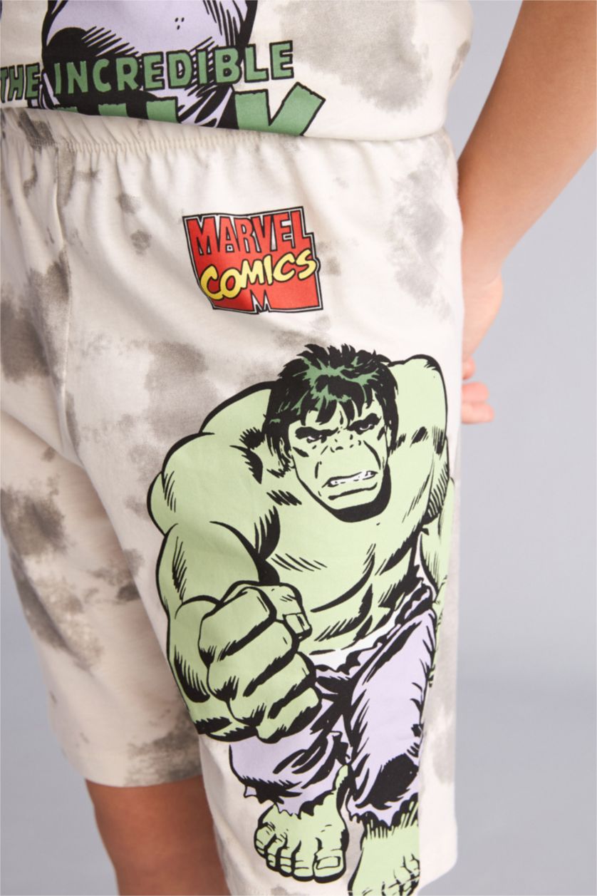 Erkek Çocuk - Genç Erkek Ekru Marvel 2'Li Takım Erkek Çocuk