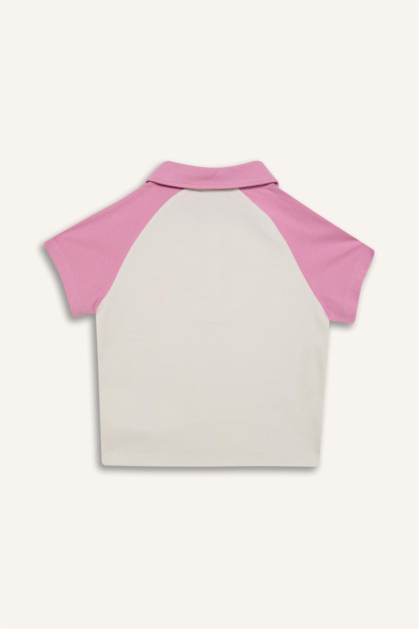 Әйелдерге Қызғылт Coool нөмірі қабырға Қысқа жеңді футболка